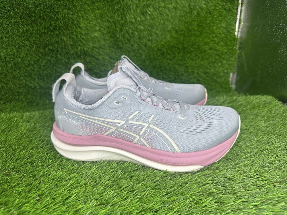 Asics Gel-Kayano 33 1012B939 Athletic Sneaker Womens 9 Gray Mesh Sports Training